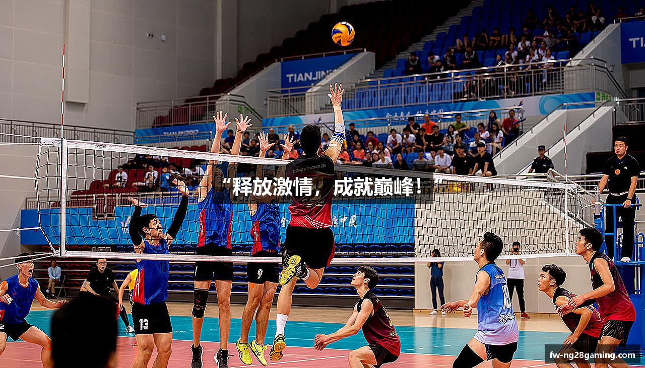 “释放激情，成就巅峰！”